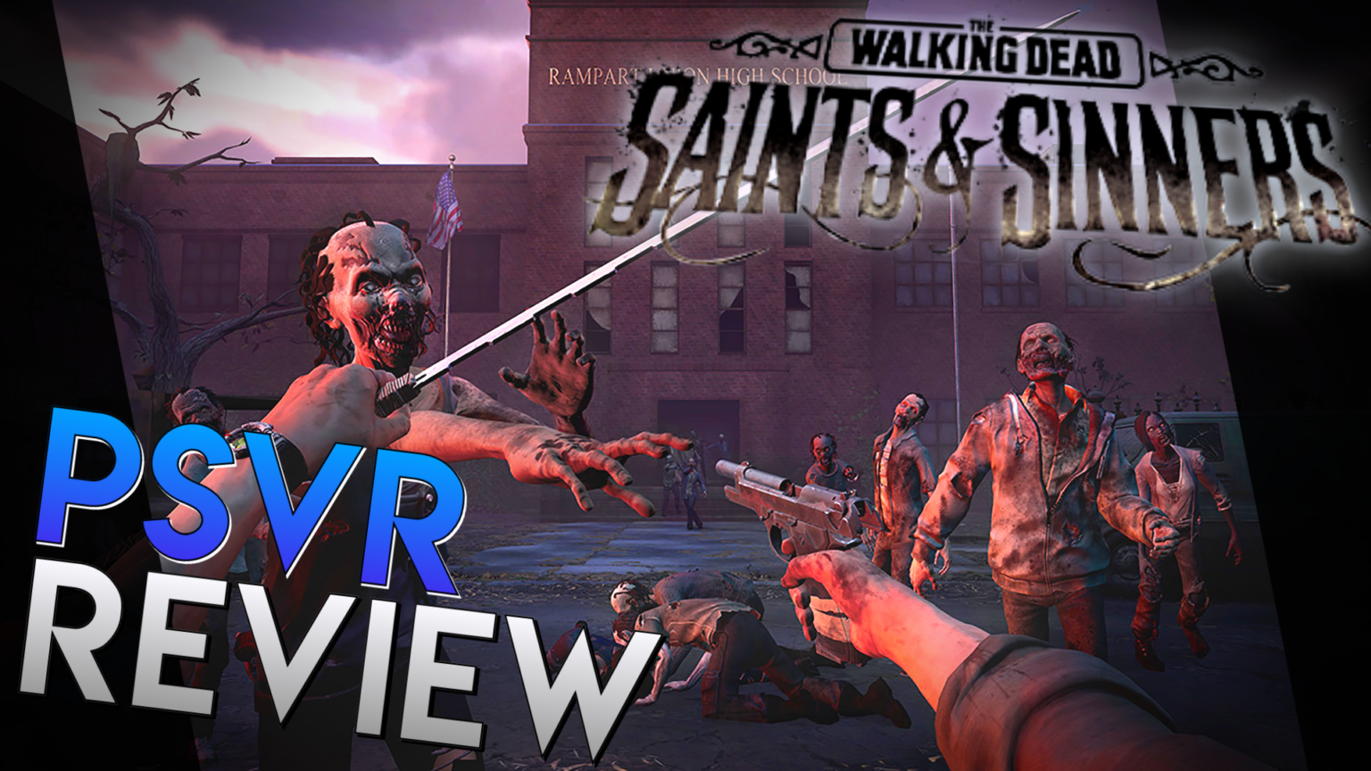 The walking dead saints sinners можно ли играть без очков